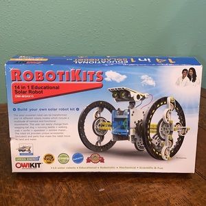 Robotikits Solar Robot build it yourself kit.  New in box.